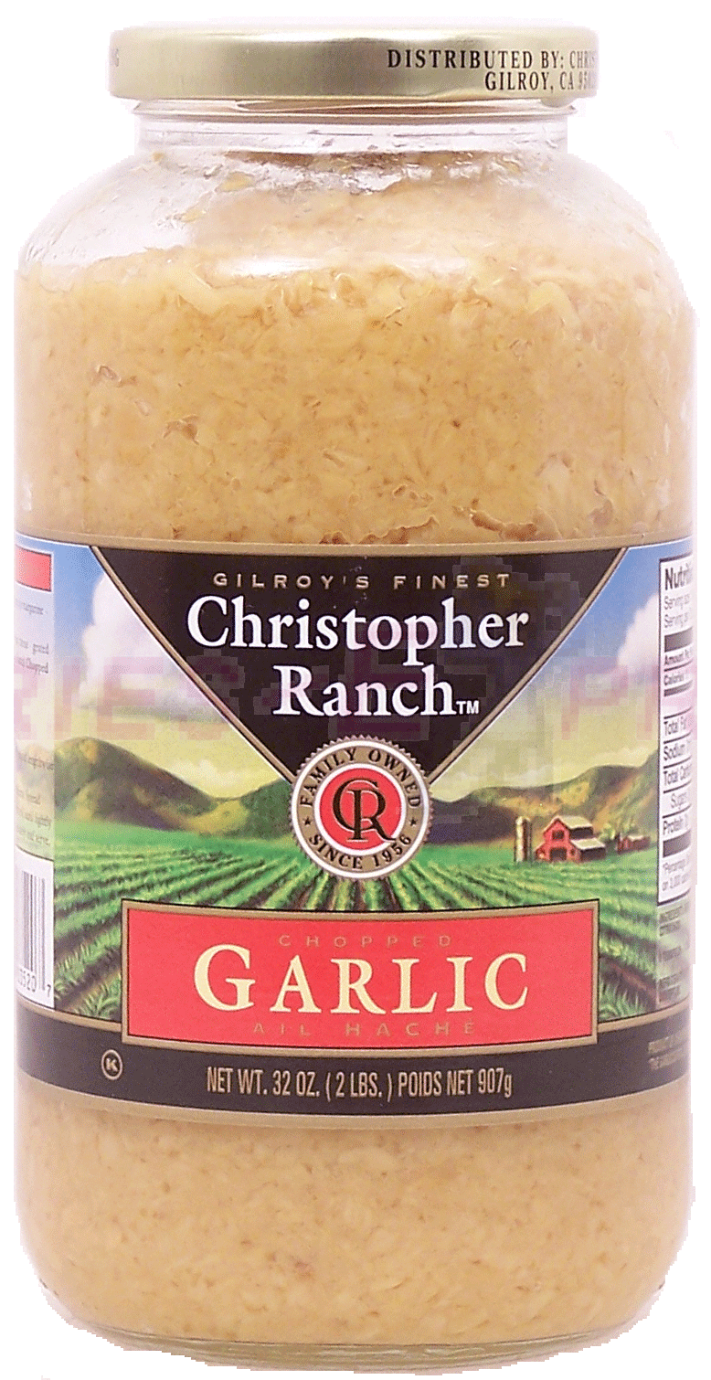 Christopher Ranch chopped garlic, ail hache Full-Size Picture